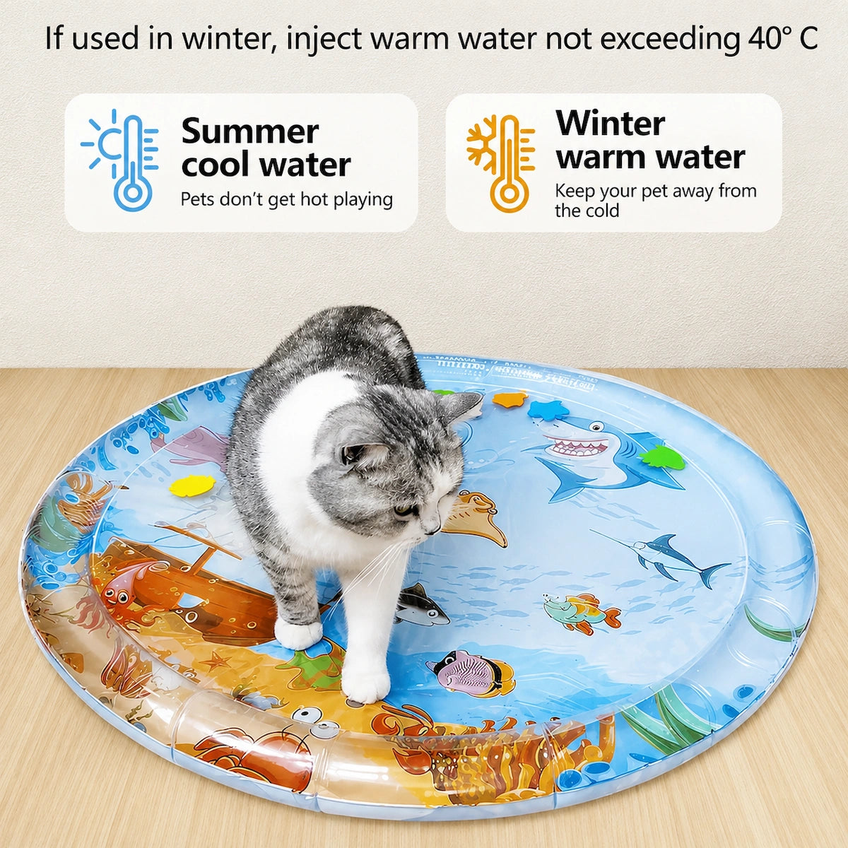 Cooling Pet Splash Mat