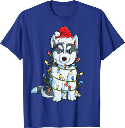 Husky Christmas Tree