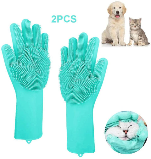 Pet Bathing Gloves