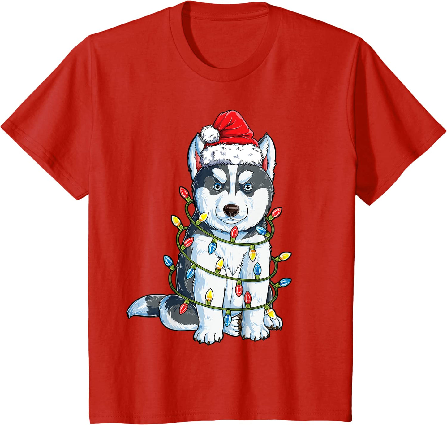 Husky Christmas Tree