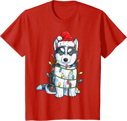 Husky Christmas Tree