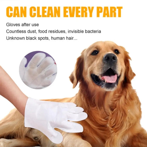 Pet Glove Wipes
