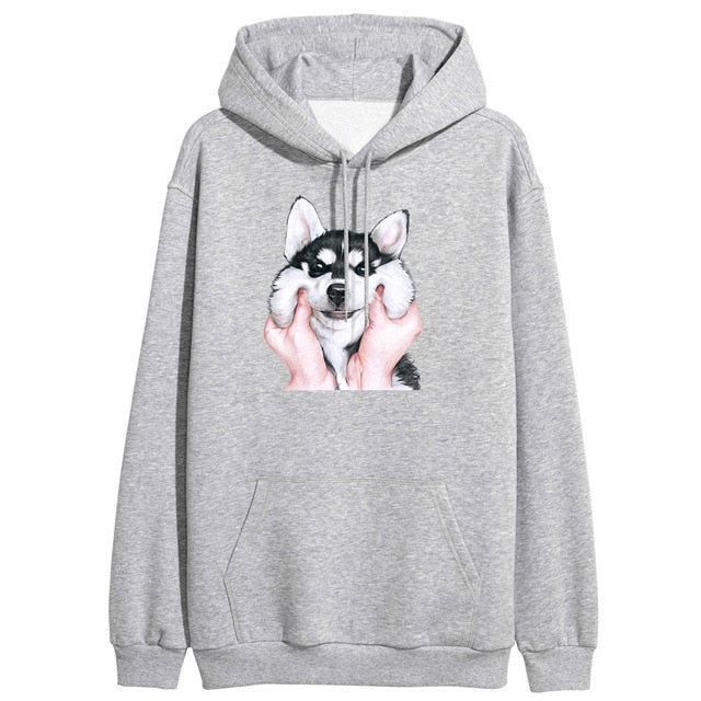 Cute Husky Hoodie