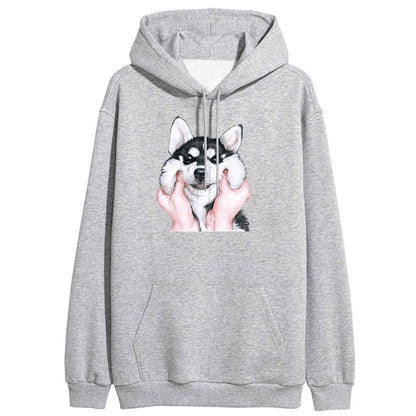 Cute Husky Hoodie