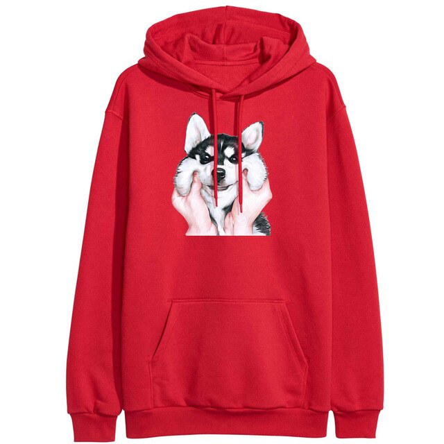 Cute Husky Hoodie