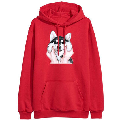 Cute Husky Hoodie