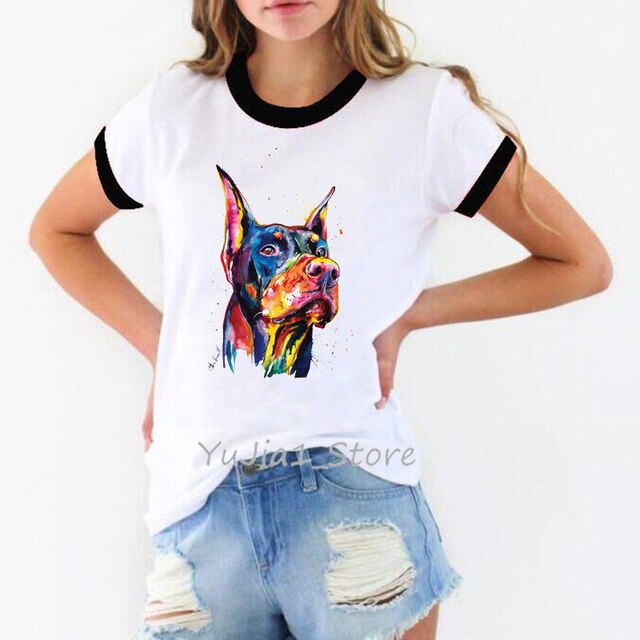 Watercolor Dog T-shirts