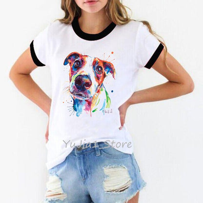 Watercolor Dog T-shirts