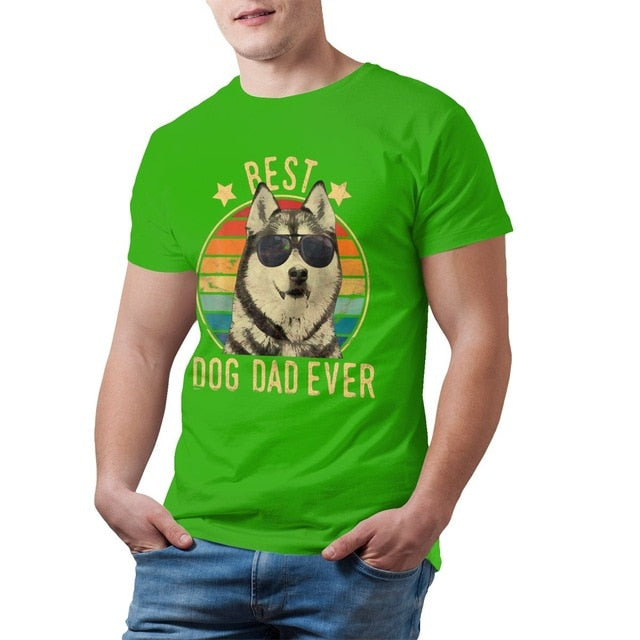 Best Dog Dad Ever T-shirt