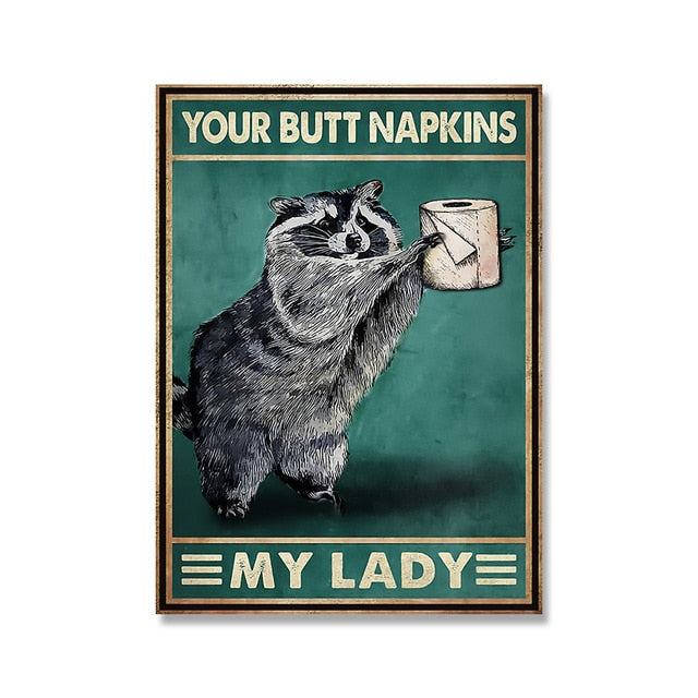 Funny Animal Canvas