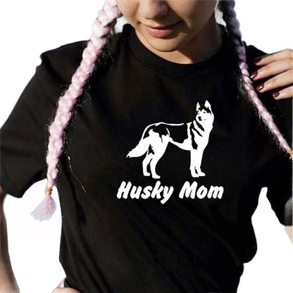 Husky Mom T-shirt