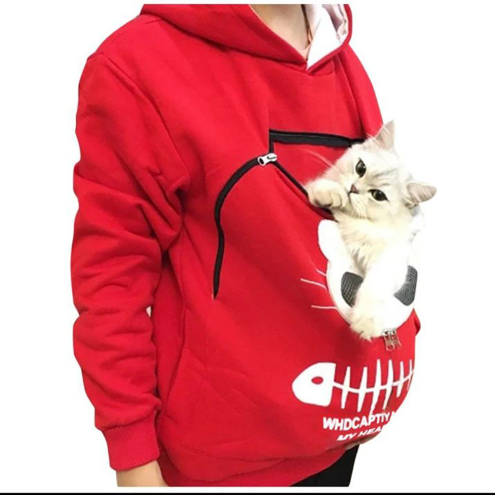 Cat Kangaroo Hoodie