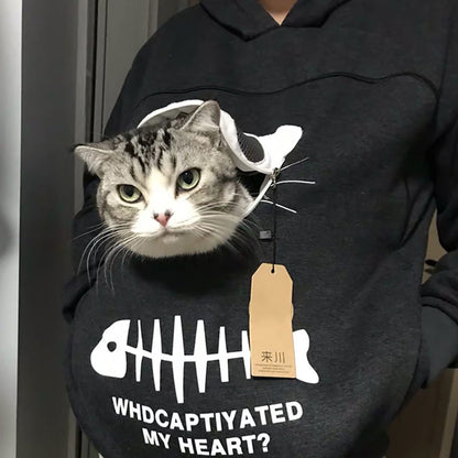 Cat Kangaroo Hoodie