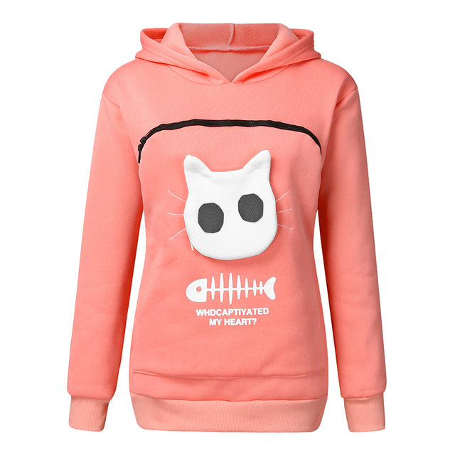 Cat Kangaroo Hoodie