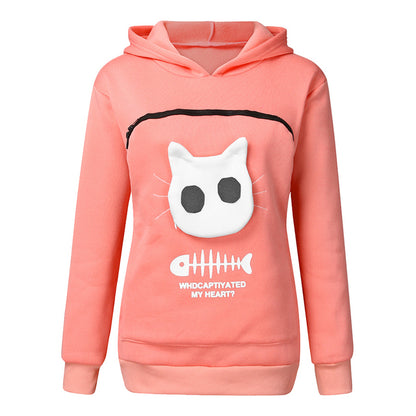 Cat Kangaroo Hoodie