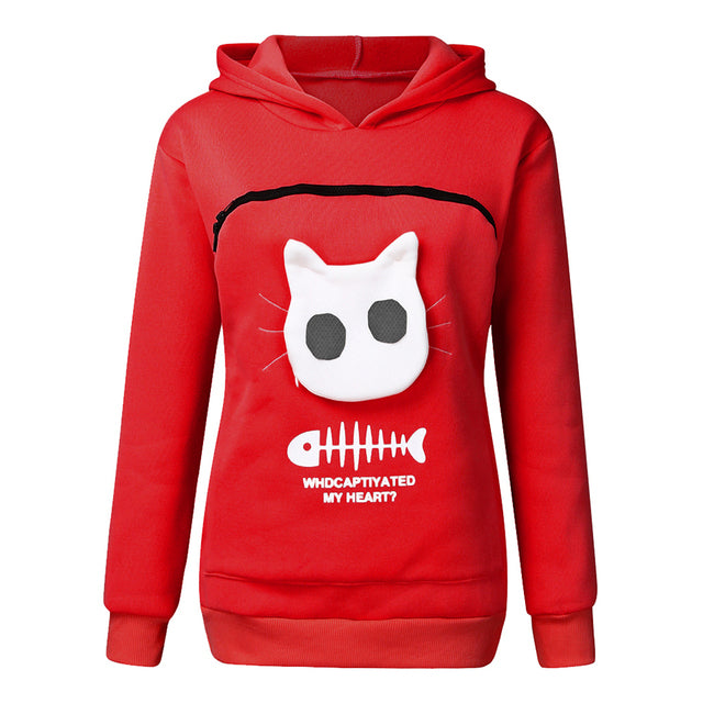 Cat Kangaroo Hoodie