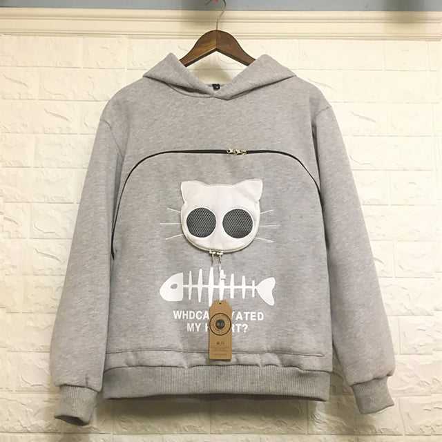 Cat Kangaroo Hoodie