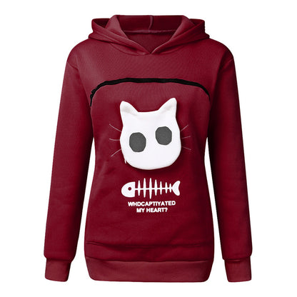 Cat Kangaroo Hoodie